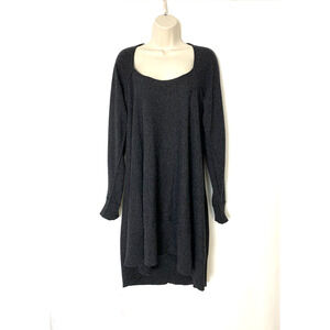 Sundance Womens Cashmere Dress Medium Long Sleeve Knee Aline